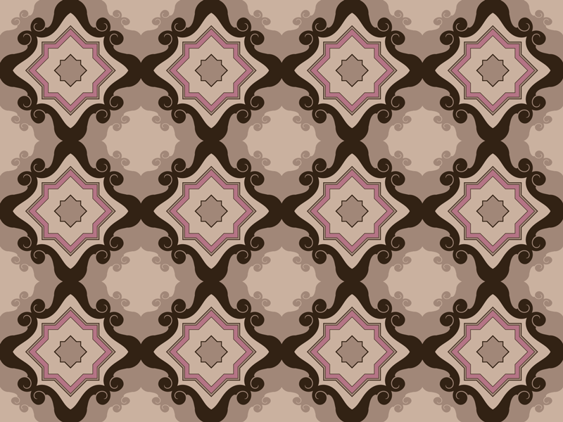 リビングルーム ビニールマット モザイクタイル模様 - TENSTICKERS