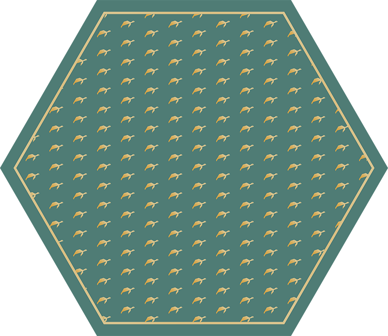 保育園 ビニールマット サファリ遊び時間 - TENSTICKERS