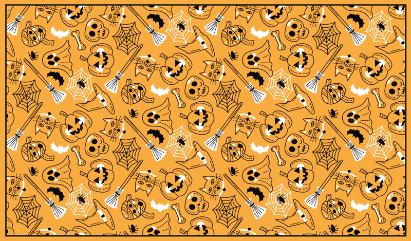 ハロウイン壁画 不気味なハロウィーン - TENSTICKERS