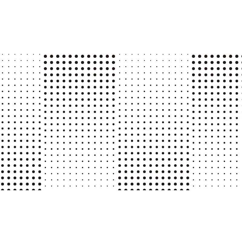 バスルームに1枚ビニールカーペット フェードドットグラデーション - TENSTICKERS