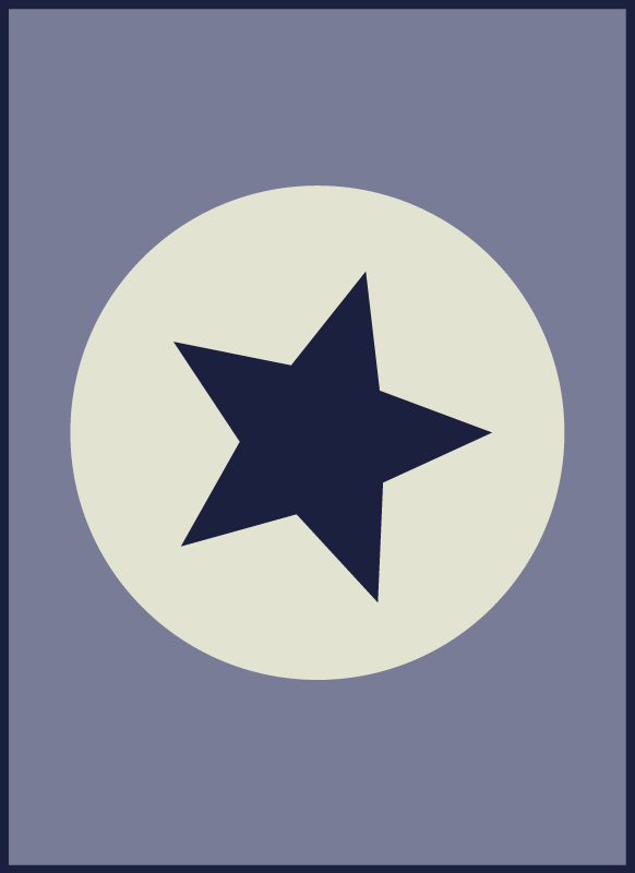 出演者 ビニールマット 星のセンターピース - TENSTICKERS