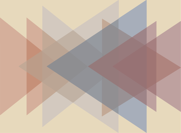 幾何学的な ビニールマット 幾何学的重なり - TENSTICKERS