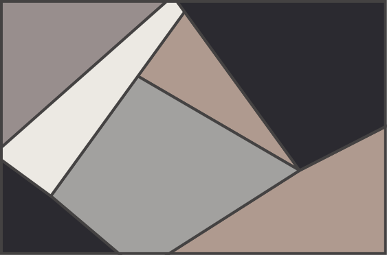 幾何学的な ビニールマット 幾何学的形状ビニール - TENSTICKERS