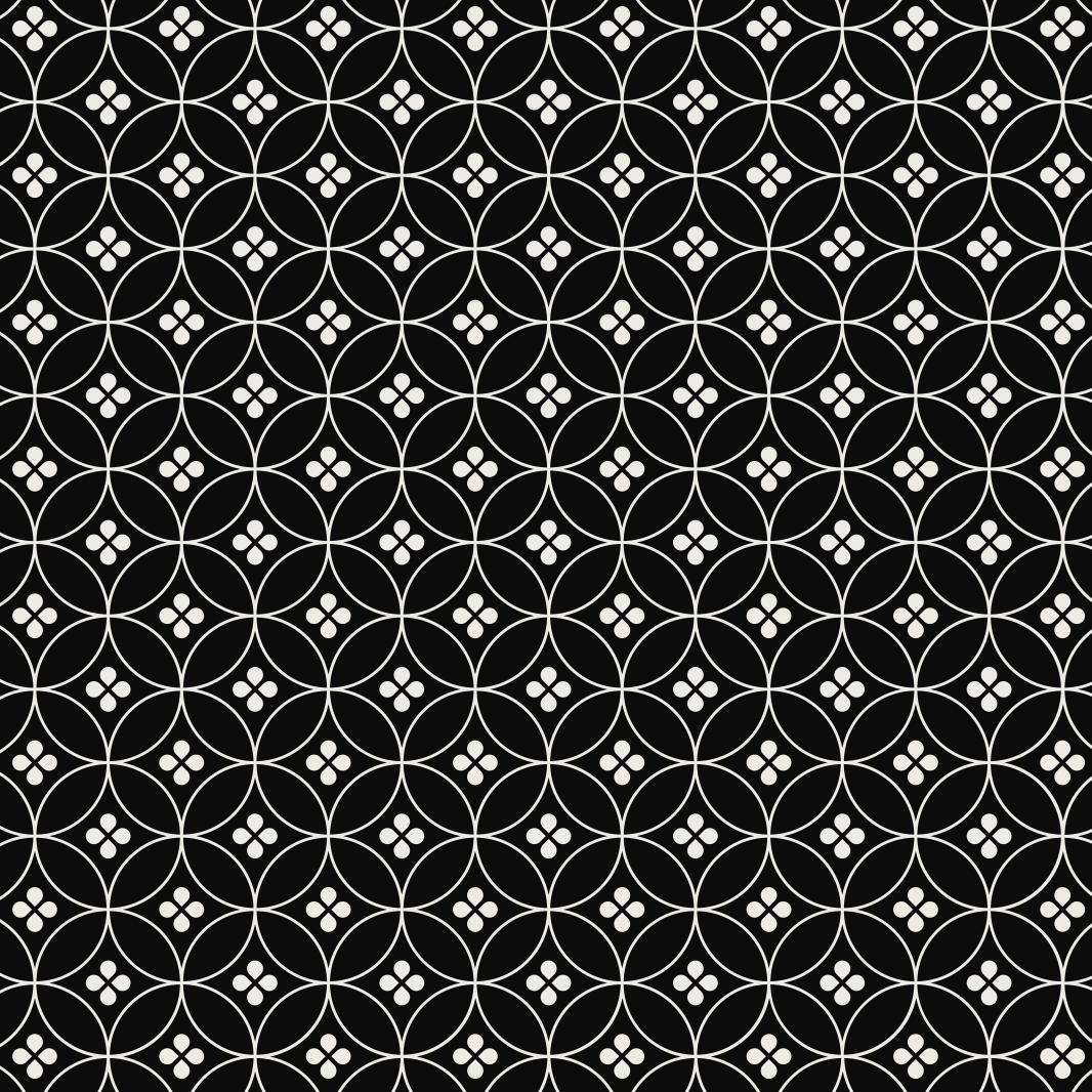 幾何学的な ビニールマット 幾何学的な円模様 - TENSTICKERS