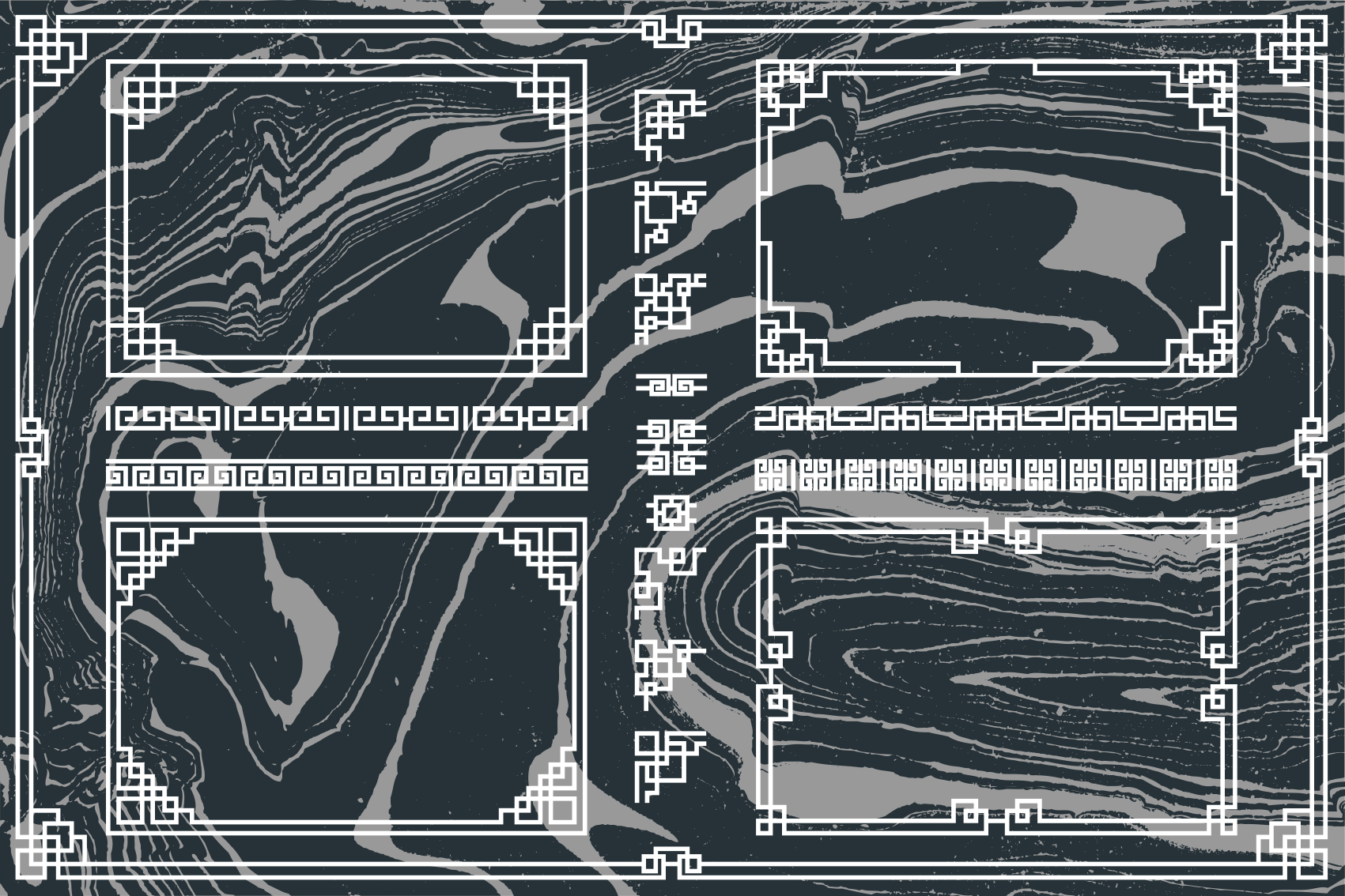 大理石ビニールラグマーブルテキスタイル - TENSTICKERS