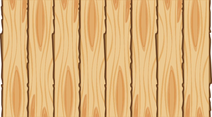 木効果 ビニールマット 木製のストライプ - TENSTICKERS