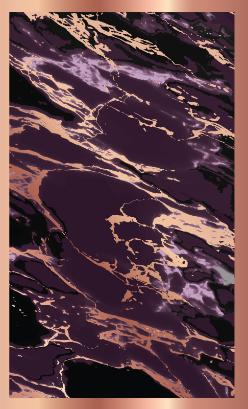 大理石ビニールラグ大理石模様 - TENSTICKERS