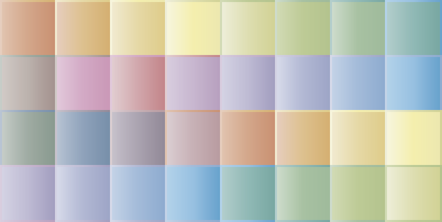 キッチン マット ビニール カラフルなピクセレーション - TENSTICKERS