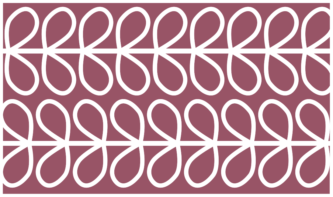 幾何学的な ビニールマット 抽象的な葉の模様 - TENSTICKERS