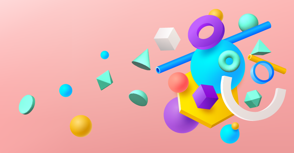 幾何学的な ビニールマット 幾何学的形状の配列 - TENSTICKERS