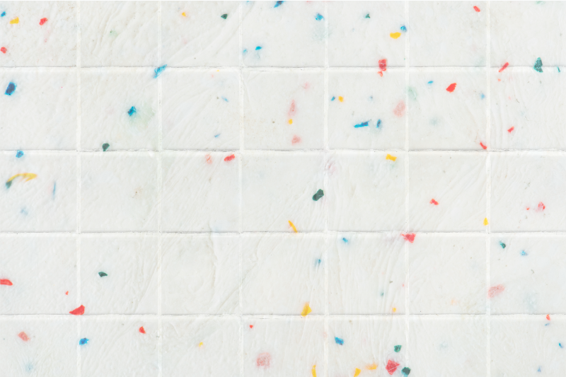 ビニール タイル カーペット テラゾータイルの模様 - TENSTICKERS