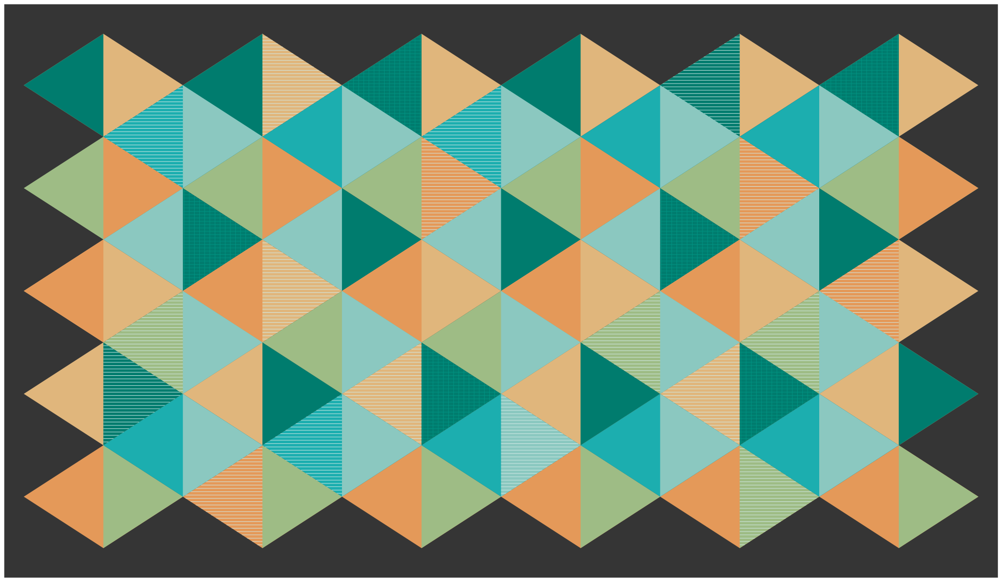 幾何学的な ビニールマット 幾何学模様の構成 - TENSTICKERS