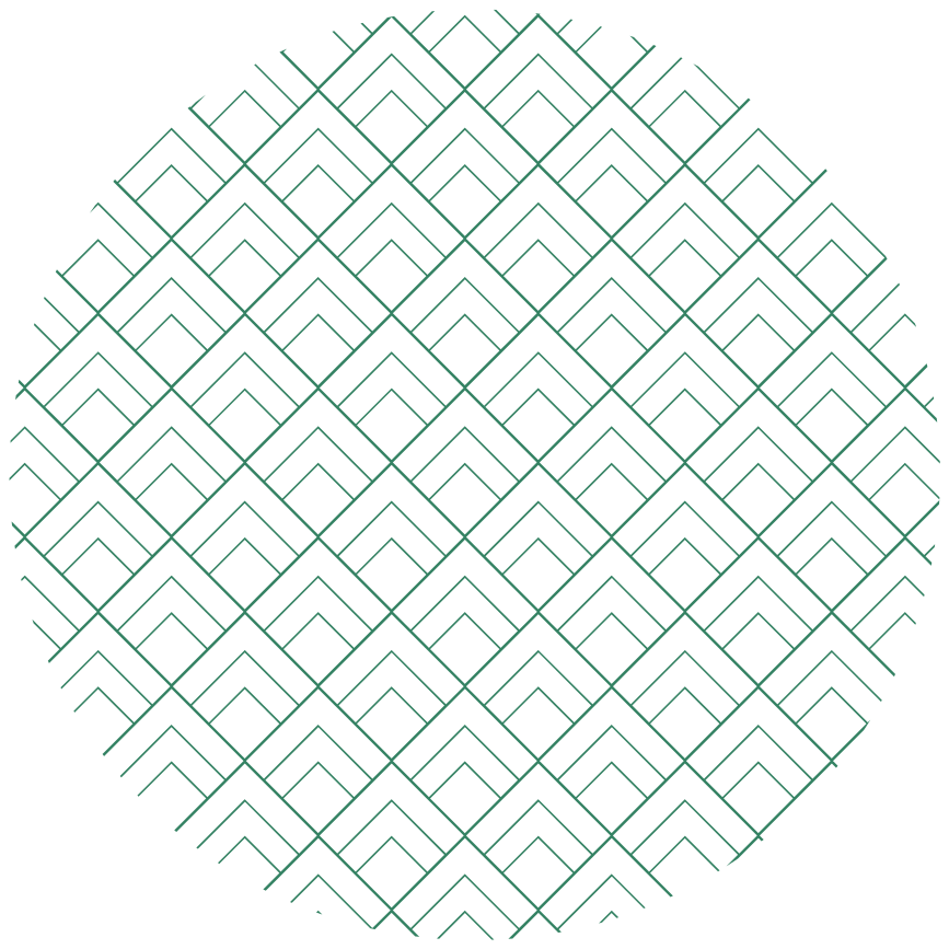 幾何学的な ビニールマット 幾何学的な線のオーバーレイ - TENSTICKERS