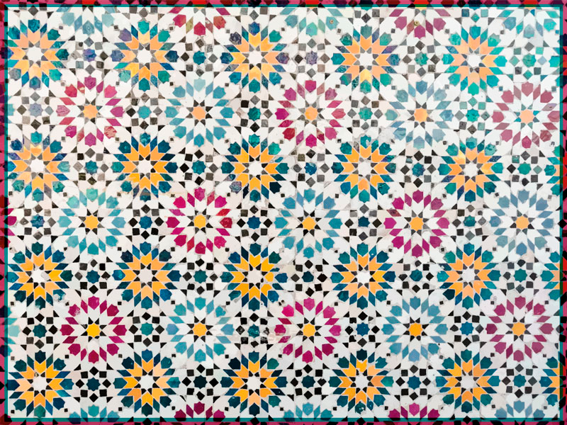 モザイク ビニールマット モザイク模様 - TENSTICKERS