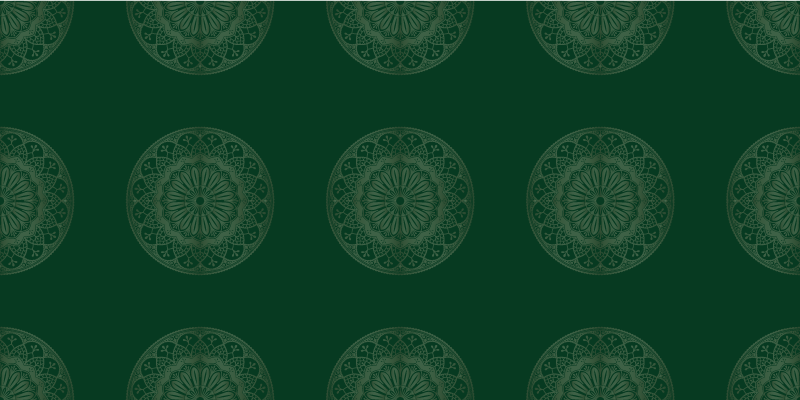 マンダラ ビニールマット マンダラモチーフデザイン - TENSTICKERS