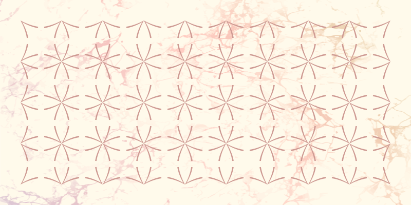 リビングルーム ビニールマット 幾何学的星模様 - TENSTICKERS