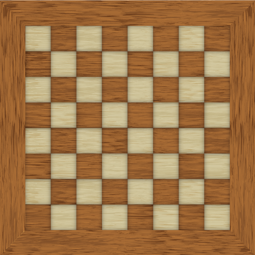 バスルームに1枚ビニールカーペット チェス盤 - TENSTICKERS