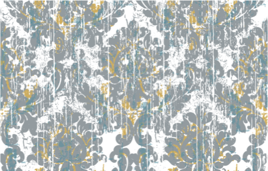 モザイク ビニールマット 抽象的なモザイク構成 - TENSTICKERS