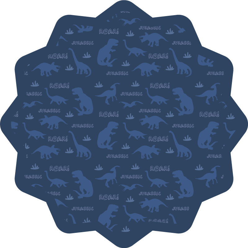 壁画 モアチルドレン 恐竜のアウトライン - TENSTICKERS