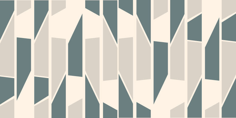 幾何学的な ビニールマット 抽象的な角度 - TENSTICKERS