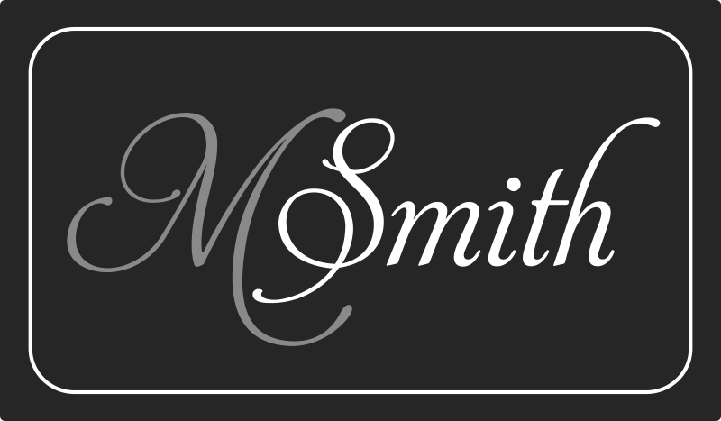 名前 ビニールマット カスタマイズ可能なモノグラム - TENSTICKERS