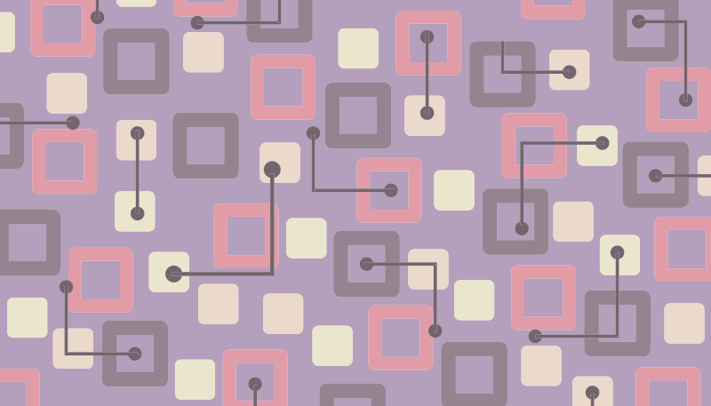 幾何学的な ビニールマット 幾何学的な回路 - TENSTICKERS