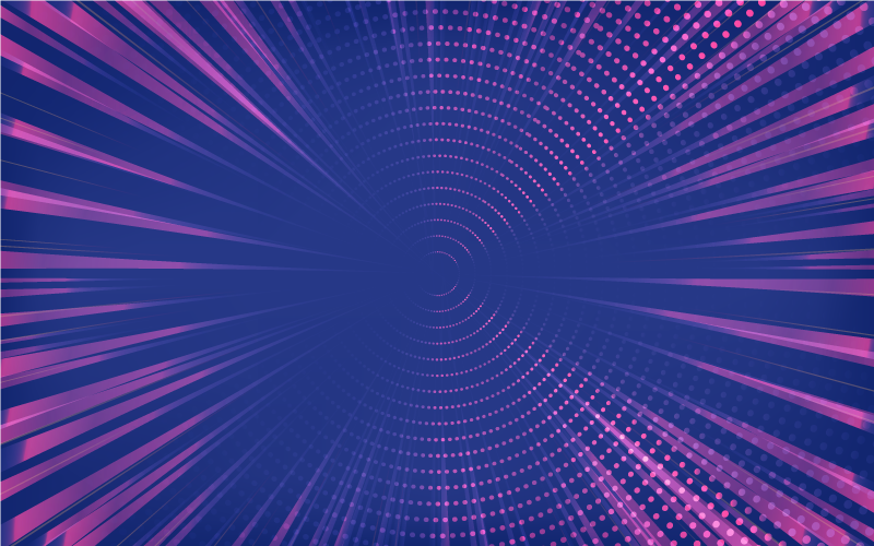 幾何学的な ビニールマット 光の放射 - TENSTICKERS