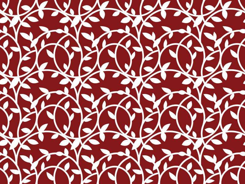 花と植物の壁画エレガントなインスピレーション - TENSTICKERS