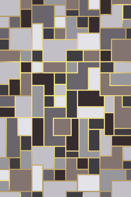 石の効果 ビニールマット ポリッシュグレーデザイン - TENSTICKERS