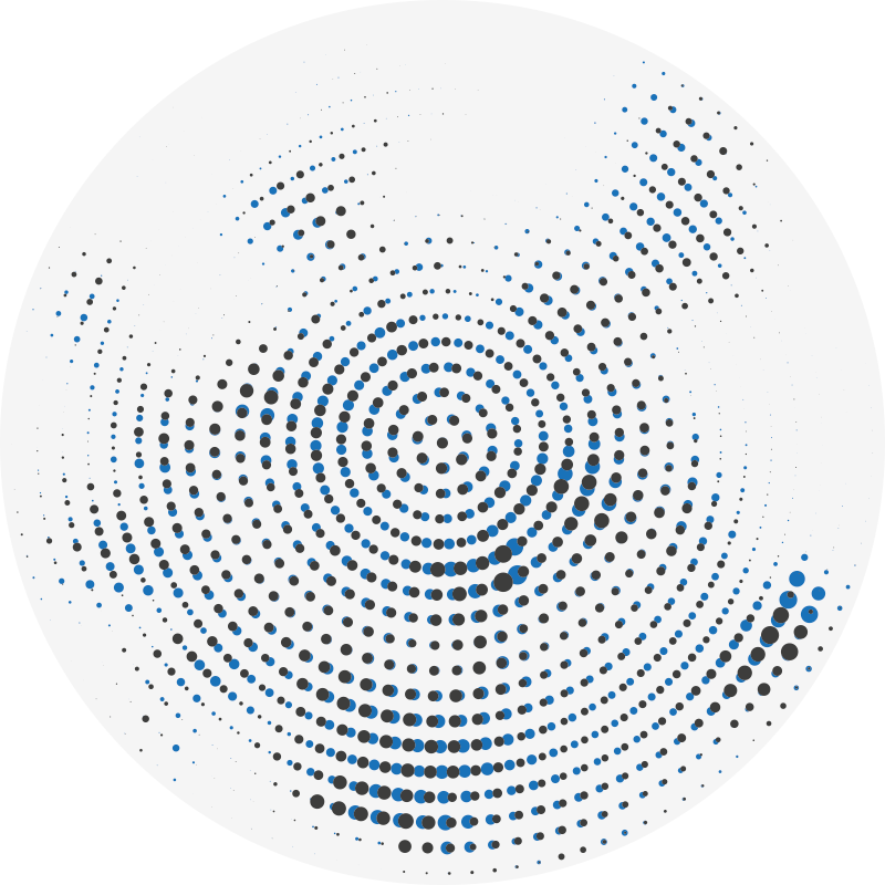 幾何学的なビニールマット ラウンドスポット模様 - TENSTICKERS