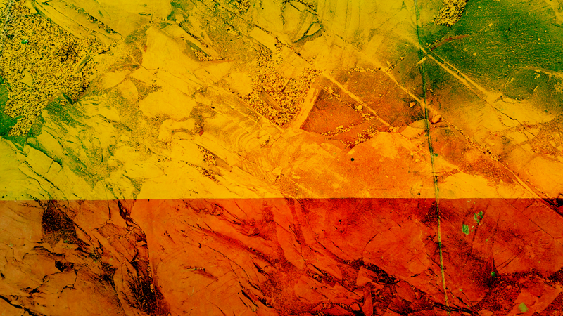 テクスチャー ビニールマット 暖かみのある色の層 - TENSTICKERS