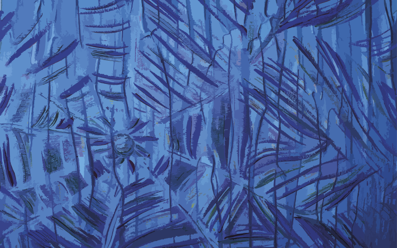 フォトミュラルネイチャーエキゾチックフォリッジプリント - TENSTICKERS