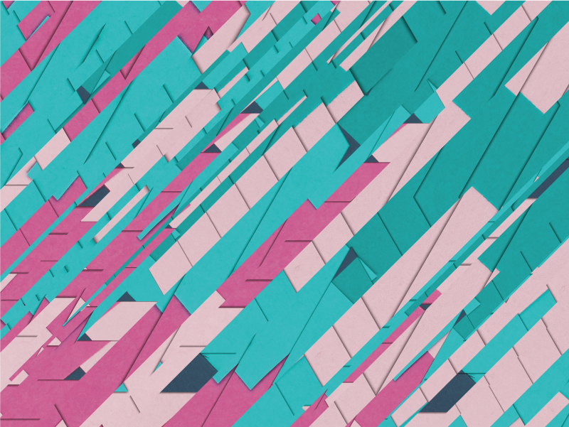 幾何学的なビニールマット抽象的な角形パターン - TENSTICKERS