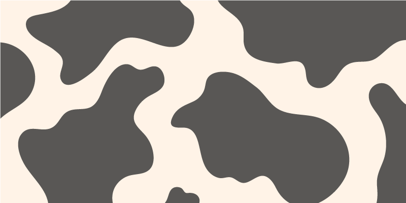 動物柄 ビニール マット クラシックカウハイド - TENSTICKERS