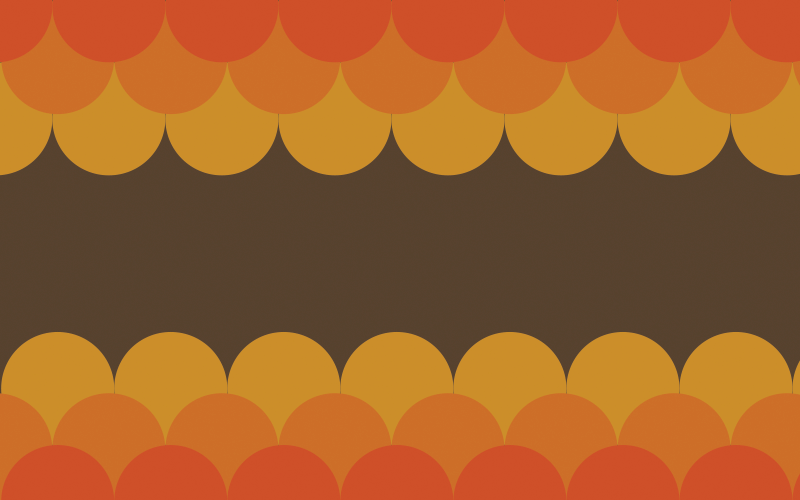 70年代のポップスカラップレトロヴィンテージラグ - TENSTICKERS