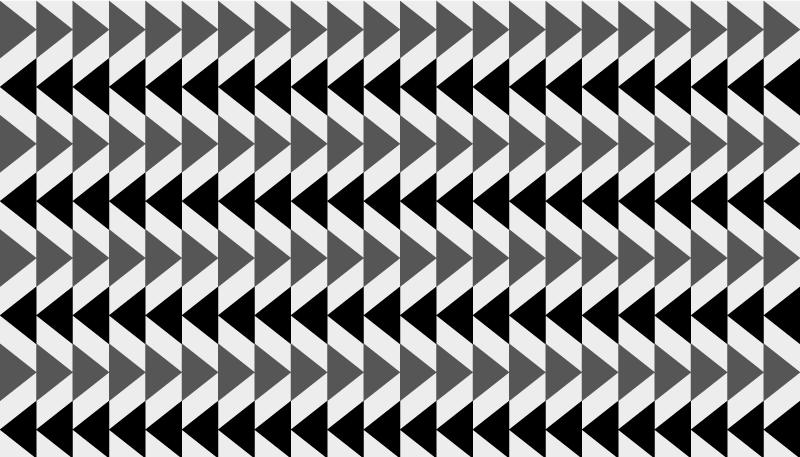幾何学的な ビニールマット 灰色の三角形の模様 - TENSTICKERS