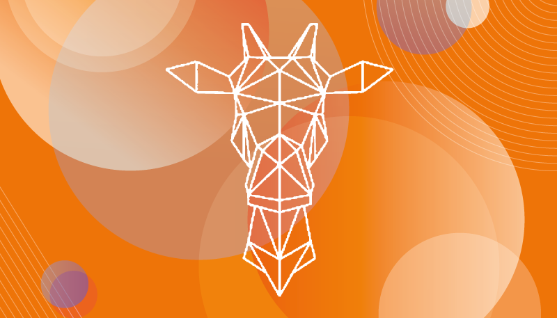 現代のビニールマット抽象幾何学模様 - TENSTICKERS