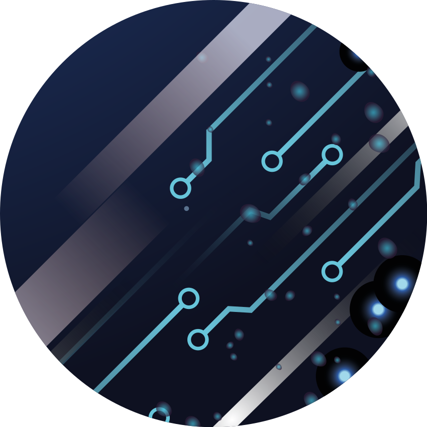 十代の若者たち ビニルマット 回路基板模様 - TENSTICKERS