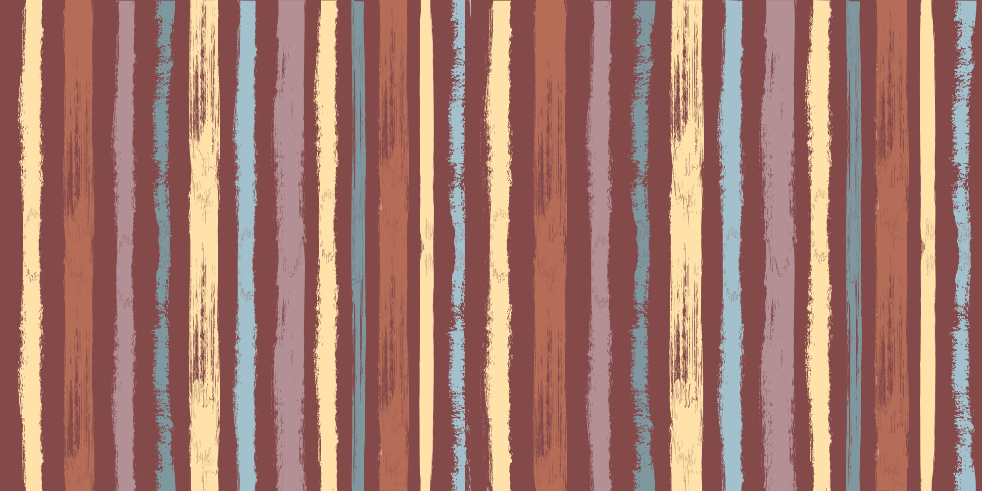 縞模様のビニールマット手描きの布の質感 - TENSTICKERS