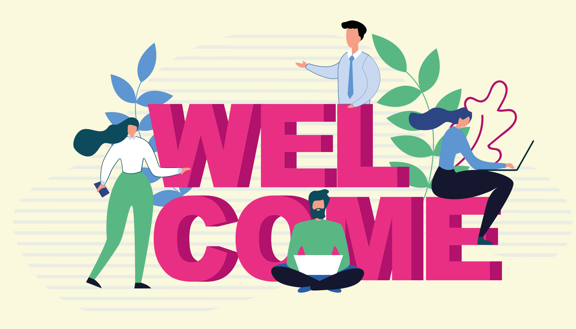 オフィス ビニールマット プロフェッショナルウェルカム - TENSTICKERS