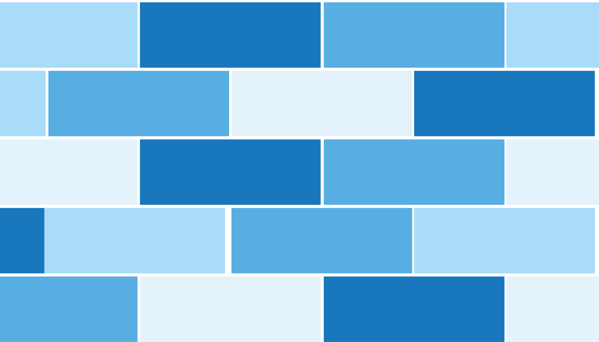 ビニール タイル カーペット 青いレンガ模様 - TENSTICKERS