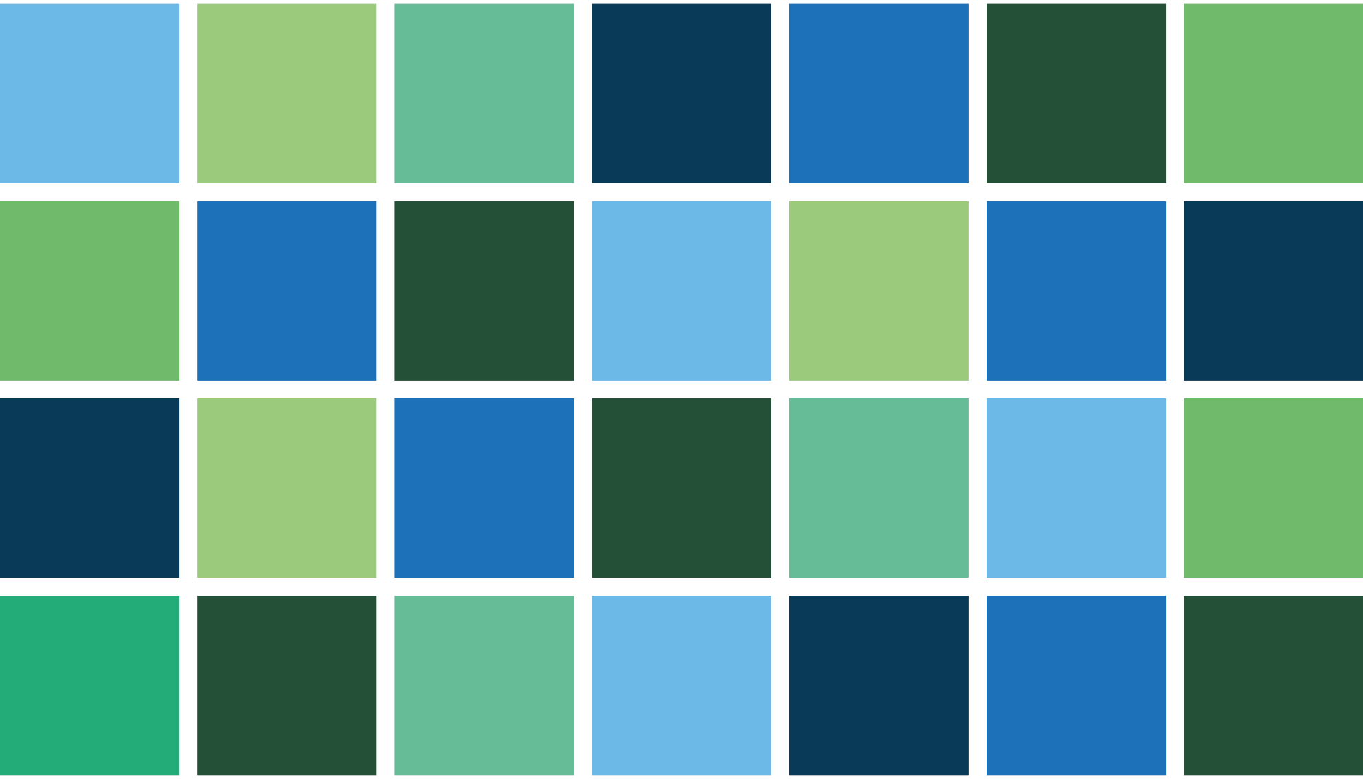 バスルームに1枚ビニールカーペット カラフルな四角いブロック - TENSTICKERS