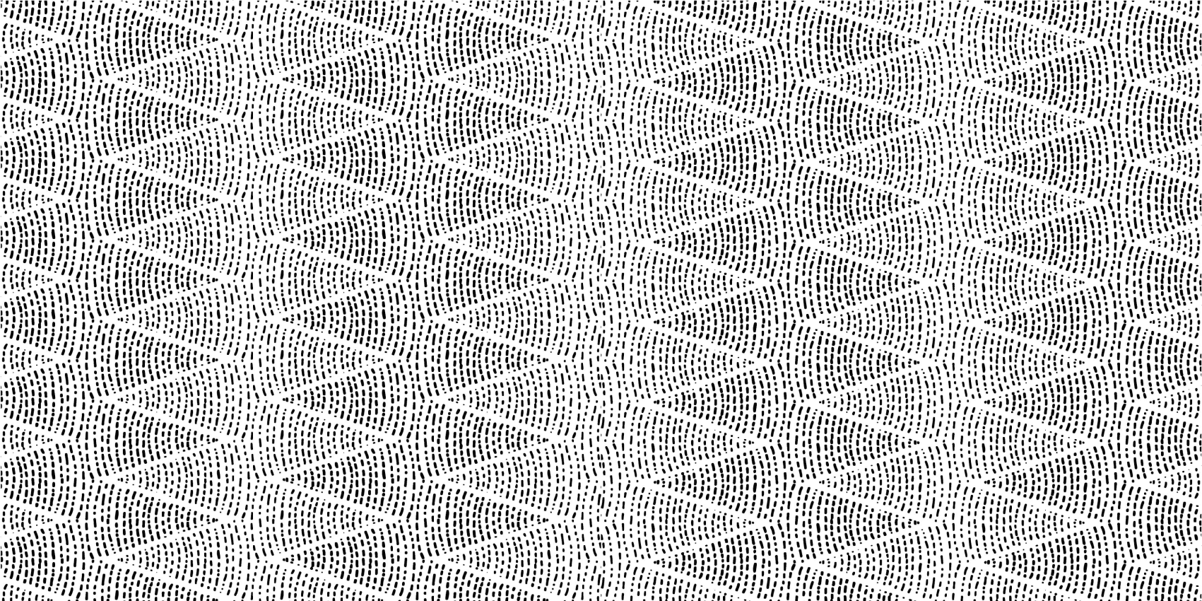 スカンジナビア ビニールマット 三角黒波 - TENSTICKERS