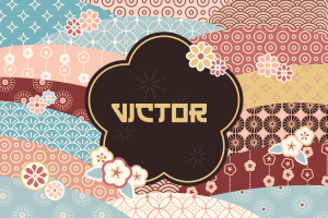 名前 ビニールマット カラフルパターン - TENSTICKERS