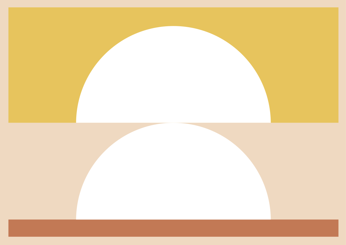 ミニマリスト ビニールマット 円形のミニマリズム - TENSTICKERS