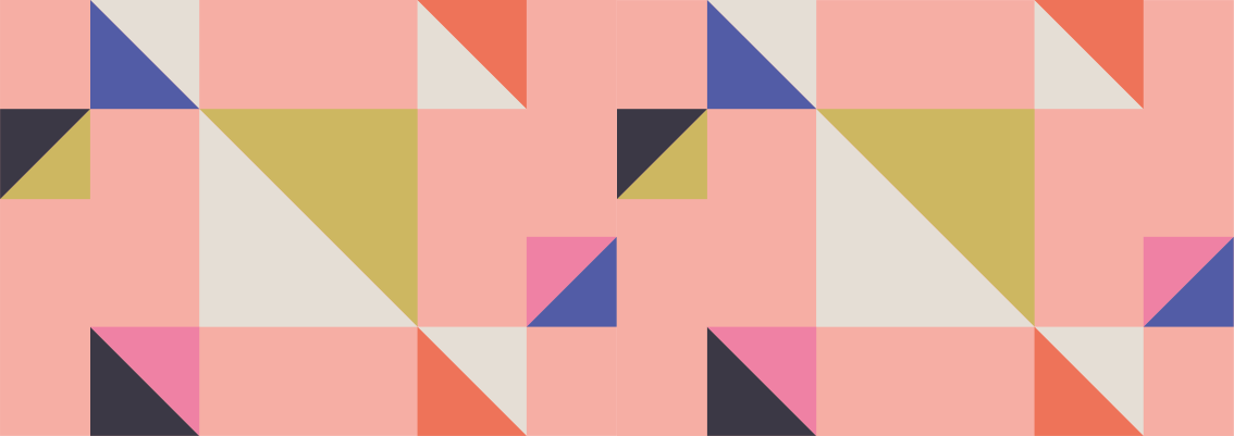 幾何学的なビニールマットモダントライアングル - TENSTICKERS