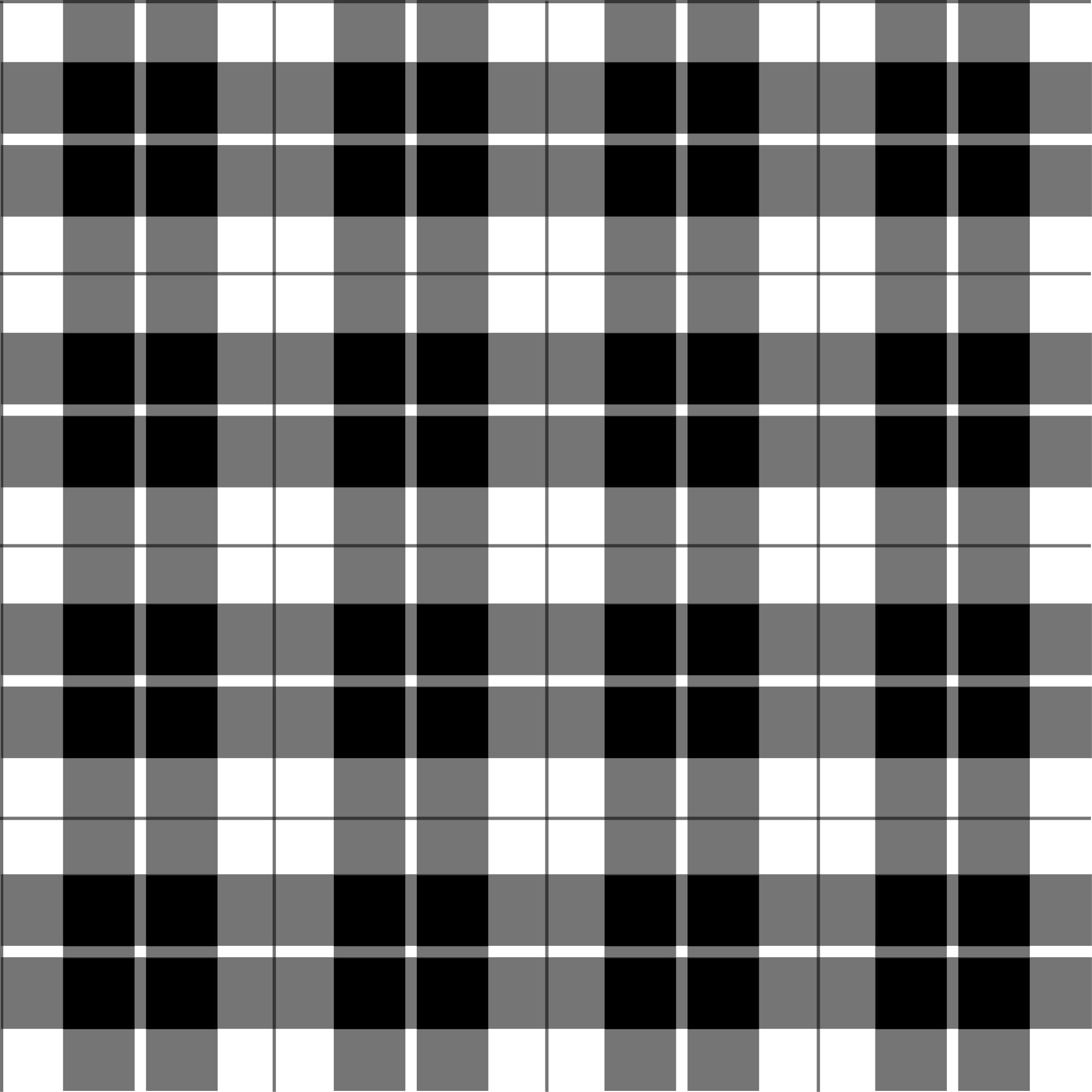 幾何学的な ビニールマット 黒と白のチェック - TENSTICKERS