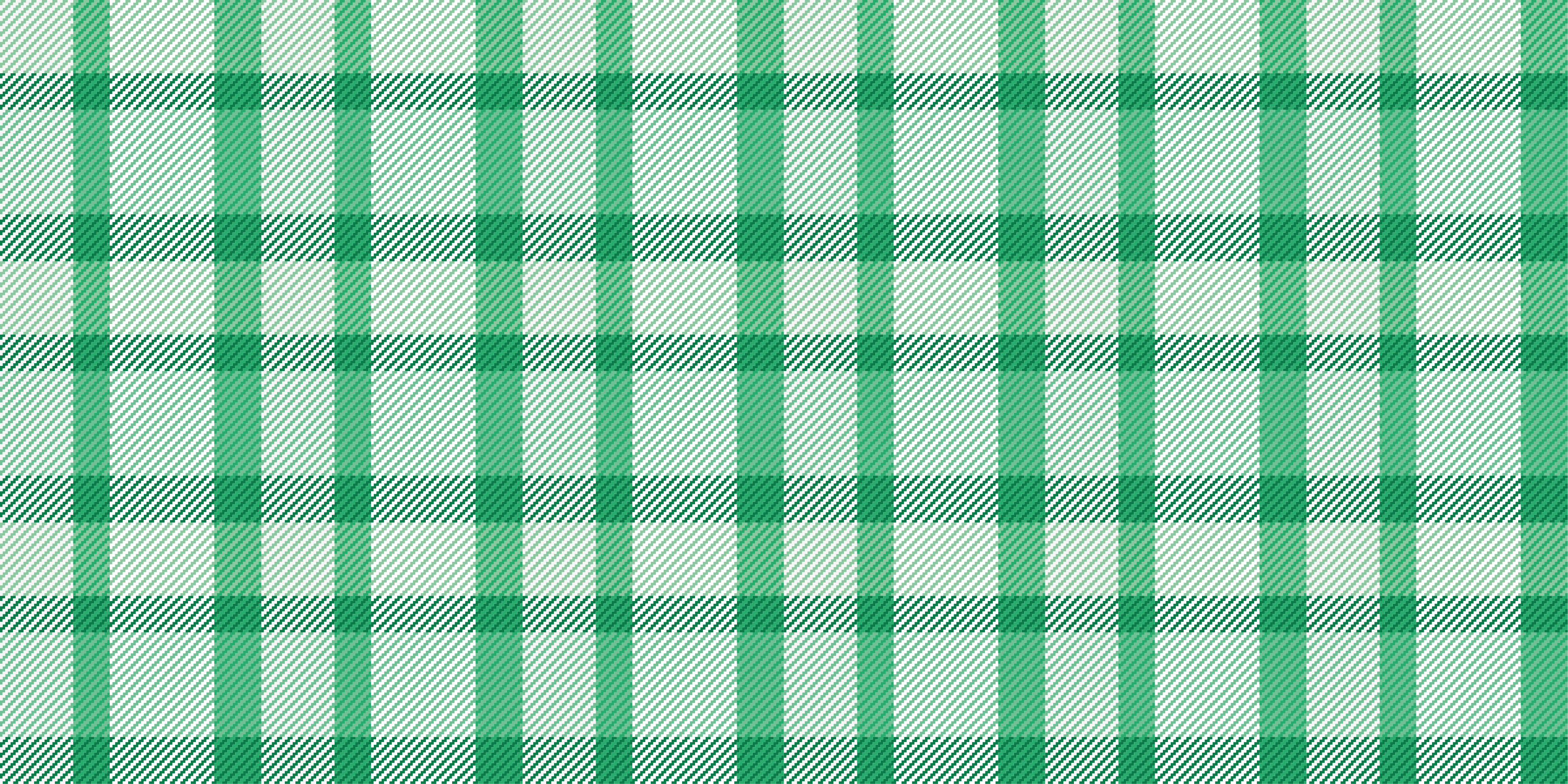 縞模様のビニールマット緑のチェックスタイル - TENSTICKERS