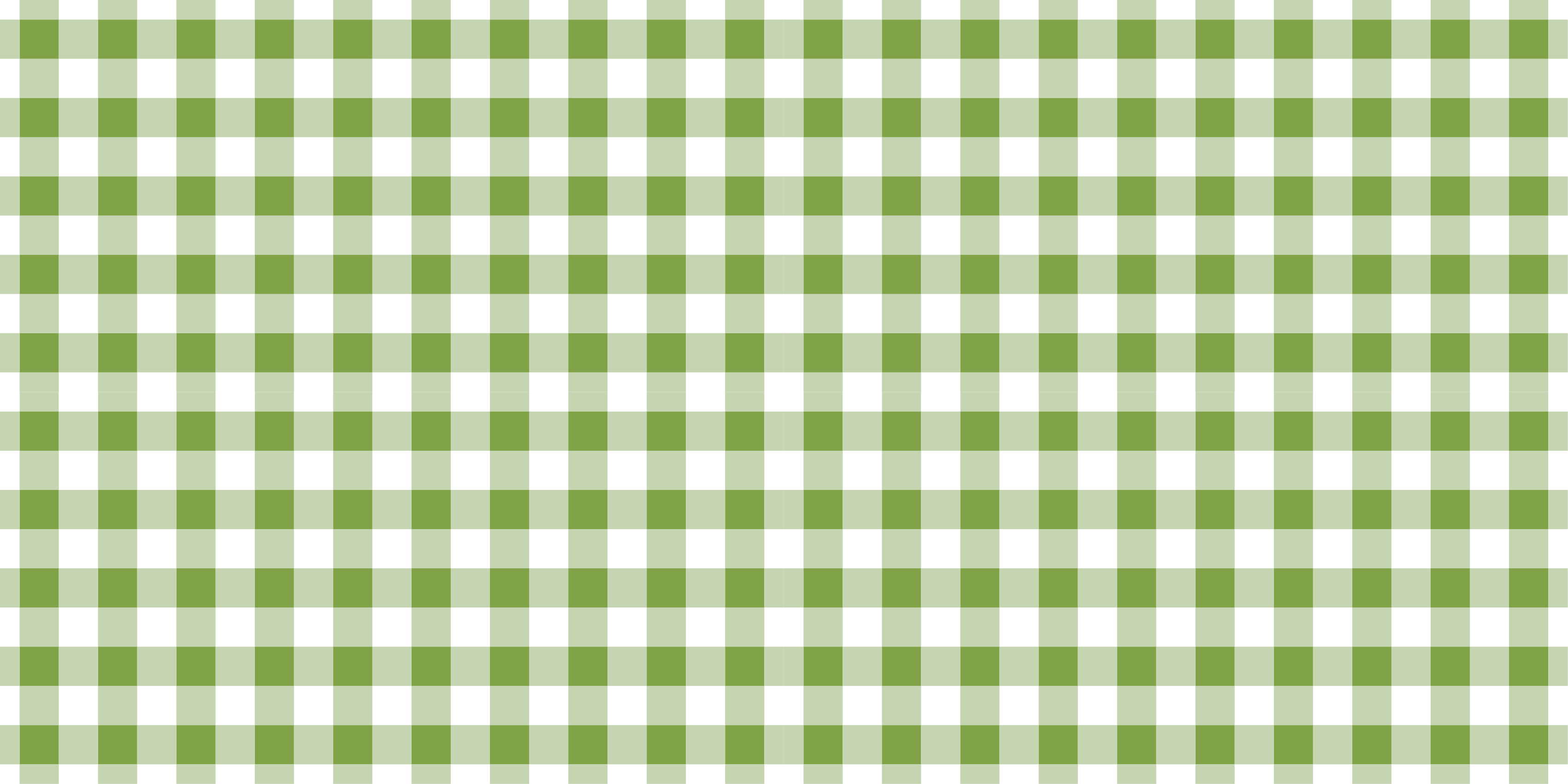 縞模様のビニールマット 緑のチェック柄 - TENSTICKERS