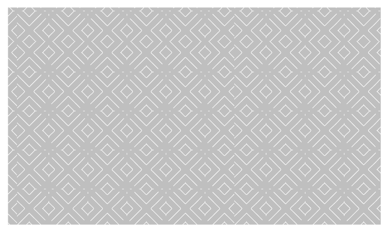 寝室 ビニールマット グレイのスタイリッシュダイヤモンド - TENSTICKERS